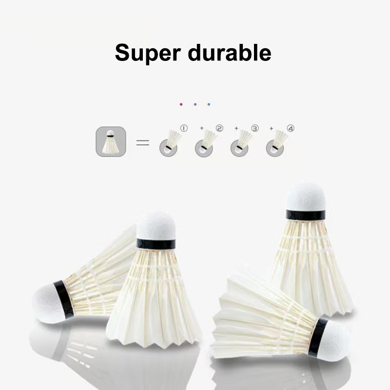 3/6 Pezzi di Volani da Badmint - Badminton Shuttlecock recensione e prezzo
